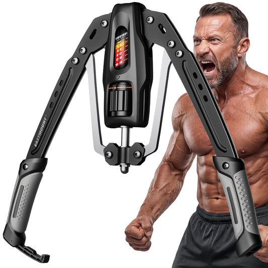 Twister Arm Exerciser, Adjustable Hydraulic Resistance 22–440 Lbs, Arm Chest & Shoulder Strength Trainer for Home Workouts, Upper Body Muscle Builder, Fitness Training Equipment