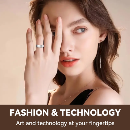 24/7 Health Monitoring Smart Ring for Women & Men, No Subscription